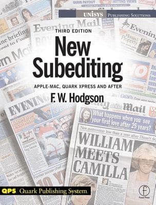 New Subediting: For Quark Users