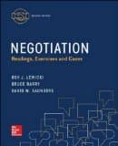 Negotiation: Readings, Exercises and Cases (Revised)