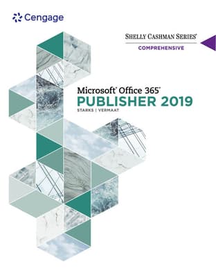 Bundle: Shelly Cashman Series Microsoft Office 365 & Publisher 2019 Comprehensive, Loose-Leaf Version + Sam 365 & 2019 Assessments, Training, and Pro