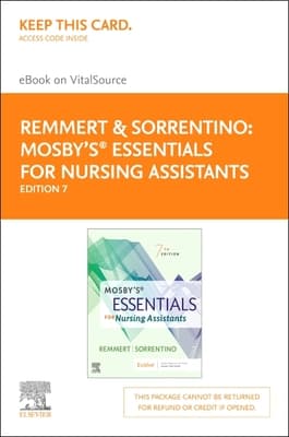Mosby's Essentials for Nursing Assistants - Elsevier eBook on Vitalsource (Retail Access Card): Mosby's Essentials for Nursing Assistants - Elsevier