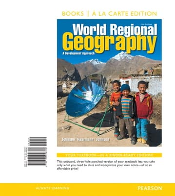 World Regional Geography: A Development Approach