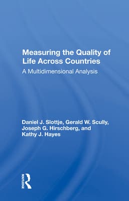 Measuring the Quality of Life Across Countries: A Multidimensional Analysis