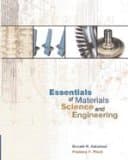 Essentials of Materials for Science and Engineering